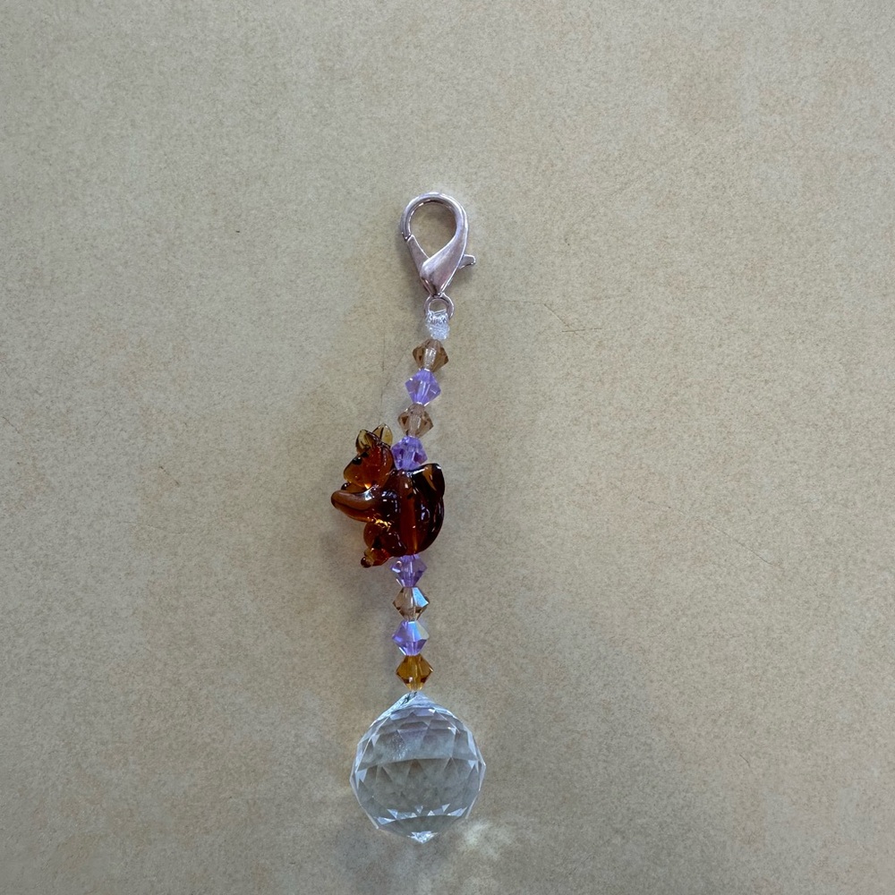 Handmade Squirrel Keychains - Picture 3 of 4